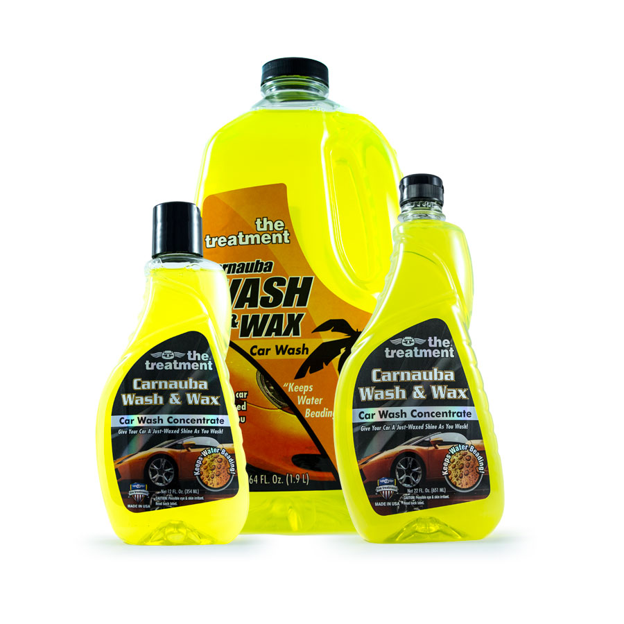 The Treatment – Wash & Wax Car Wash Concentrate