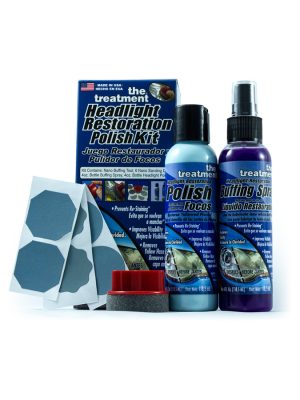 Headlight Restoration Polish Kit